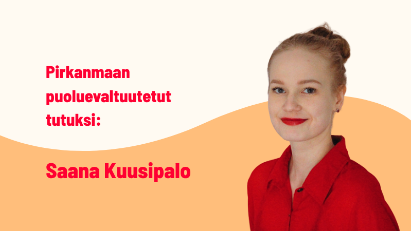 Pirkanmaan puoluevaltuutetut tutuksi: Saana Kuusipaloa ajavat politiikassa eriarvoisuuden vähentäminen ja kestävä ilmasto- ja luontopolitiikka