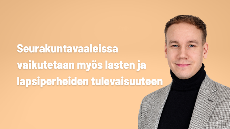 Seurakuntavaaleissa vaikutetaan myös lasten ja lapsiperheiden tulevaisuuteen